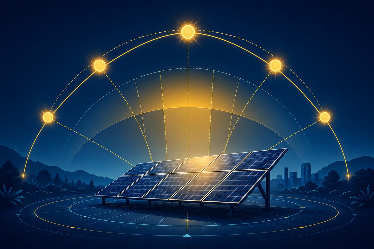 Biểu đồ giờ nắng đỉnh PSH và năng lượng mặt trời trên hệ solar